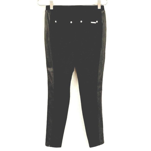 ￼Michael Kors basics skinny leg leggings pants black size 4 NWT $130 - Picture 5 of 6
